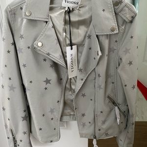 Off- white star jacket! New with Tags